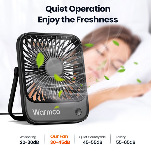 Warmco quiet mini usb desk - quiet,