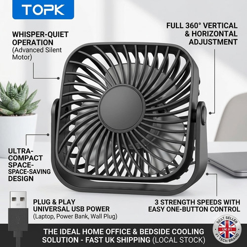 Usb powered desk - powered,