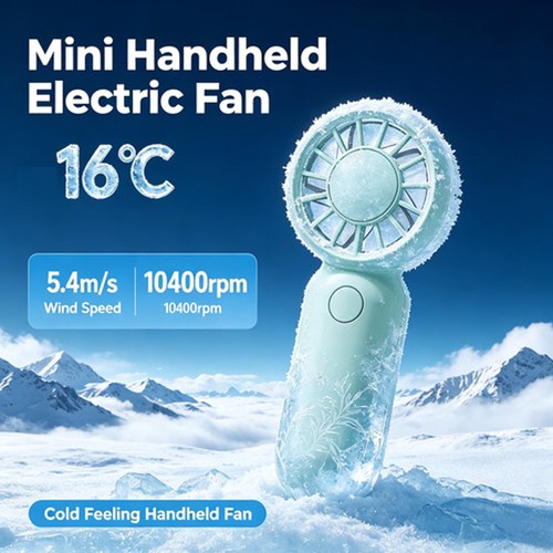 Green handheld fan usb - handheld,