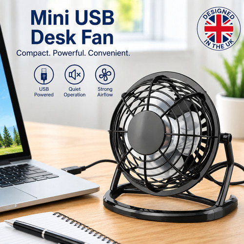 Mini usb desk fan small - mini,