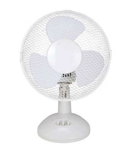 Desk fan speed - desk, in