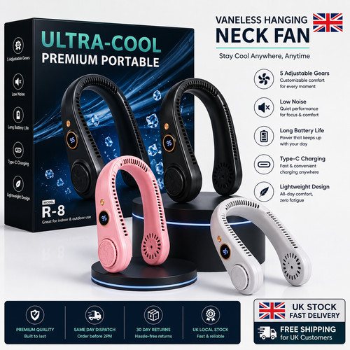Ultra quiet neck fan - ultra,