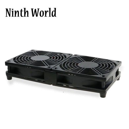 Usb cooling fan dual router - cooling,