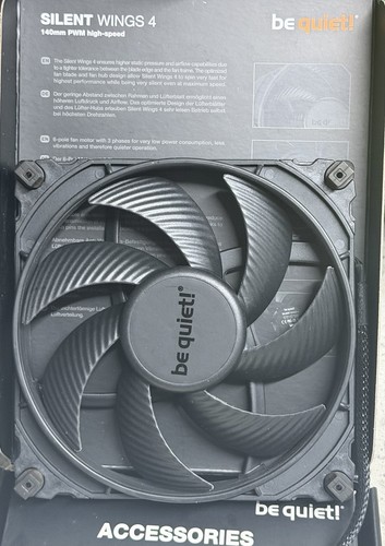 Quiet silent wings 4 140mm - be,