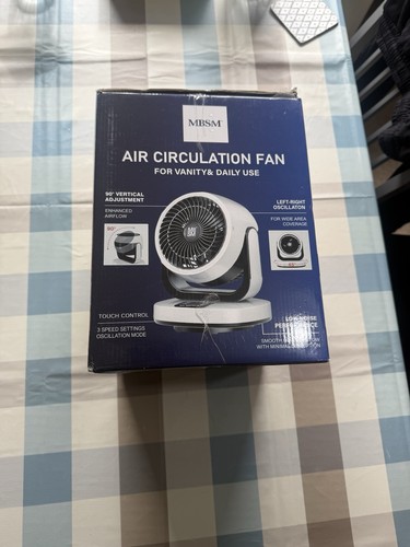 Air circulator desk fan - desk, quiet