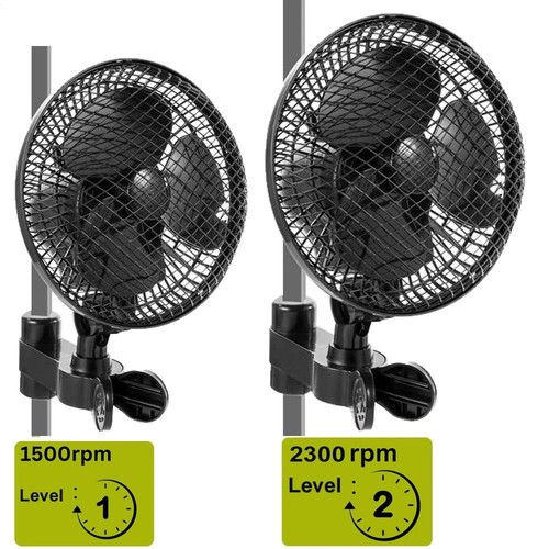 Grow tent clip fan oscillating - tent,